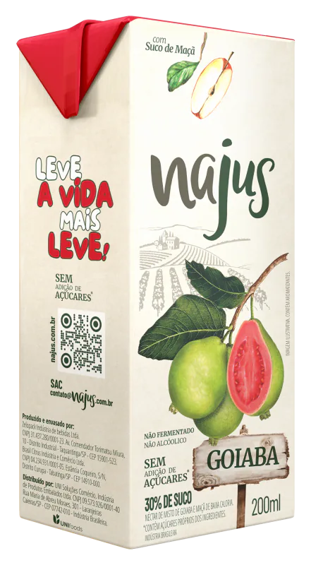 Suco Najus Goiaba